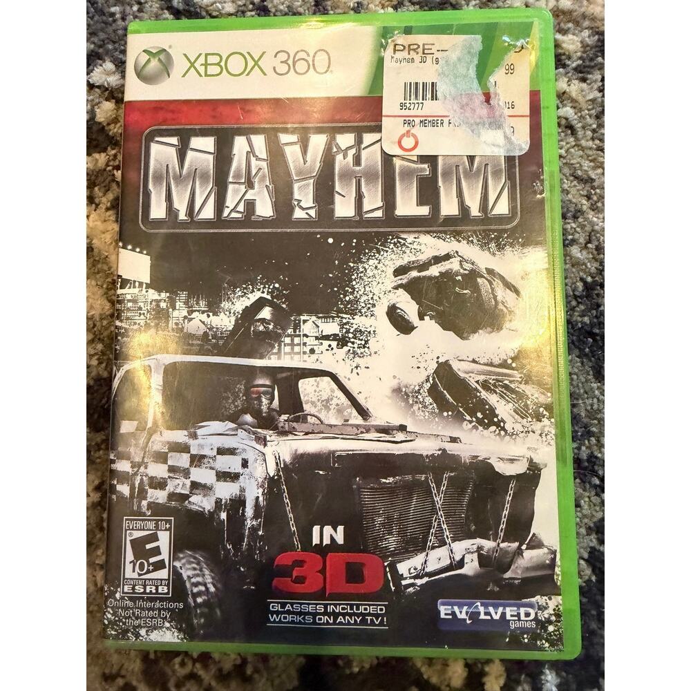 Mayhem in 3D Xbox 360
